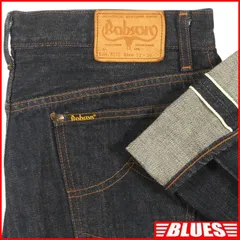 Bobson ボブソン デニムパンツ W32 濃紺 セルビッチ 赤耳 32×34 古着 日本製 メンズ デニム_ウエスト72cm以下一覧←SEULB屋着古← HS625のサムネイル