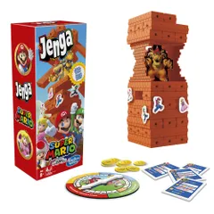 ハズブロゲーミング ジェンガ スーパーマリオ スーパーマリオ ・ファン向けブロック積みタワー・ゲーム、対象年齢8才以上 E9487 正規品 のサムネイル