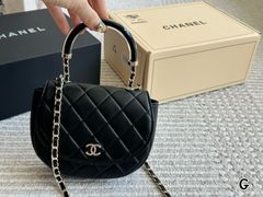 CHANEL ノベルティキルティング バッグ ブラック ミラー付き - メルカリ