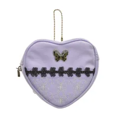 【ANNASUI】ハート型 化粧 コスメポーチのサムネイル