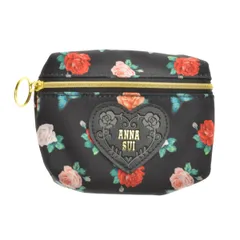 【ANNASUI】ローズ柄マルチポーチ