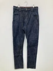 BEAMS HEART ビームスハート デニムパンツ M ネイビー フルレングス 無地 スタンダード ストレート レギュラー リジッド・ワンウォッシュ メンズのサムネイル