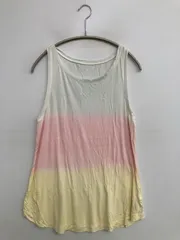 American Eagle Outfitters アメリカンイーグルアウトフィッターズ タンクトップ M ホワイト その他総柄 カップなし レディースのサムネイル