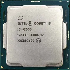 Intel Core i5-8500 SR3XD 6C 3GHz to 4.1GHz Socket 1151 Coffee Lake 14NM 9MB 65W Feb 2018のサムネイル