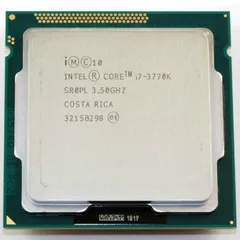 Intel Core i7-3770K SR0PL 4C 8T 3.5GHz to 3.9GHz Socket 1155 Ivy Bridge 22NM 8MB 77W Apr 2012のサムネイル