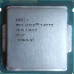 Intel Core i7-4770TE SR183 4C 8T 2.3GHz to 3.3GHz Socket 1150 Haswell 22NM 8MB 45W Jun 2013のサムネイル