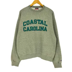 チャンピオン Champion COASTAL CAROLINA クルーネックスウェット メンズ import：L 