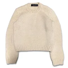 COMME des GARCONS HOMME PLUS コムデギャルソンオムプリュス AD1996 96AW 厚手　ハンドニット セーター　アイボリー　アーカイブ　メンズのサムネイル
