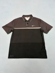 100) NIKE ナイキ ゴルフ タイガーウッズコレクション ポロTシャツのサムネイル