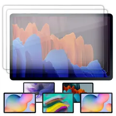 Samsung Galaxy タブレット シリーズ 液晶 保護 フィルム 2枚セット 光沢 TPU 互換 多機種 Tab S7+ S7 S6 S5e Lite FE 対応 画面 シート シール 撥水 キズ 汚れ 防止 衝撃吸収のサムネイル