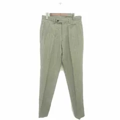 コムサデモードメン COMME CA DU MODE MEN パンツ スラックス 総柄 ストレート ジップフライ ウール 厚手 1 ベージュ ブラック 薄茶 黒 /TT42のサムネイル