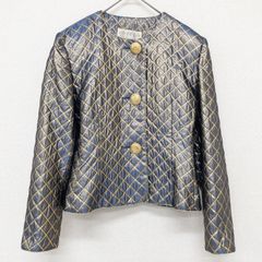 cygne シーニュ Clarisse カーディガン ラメ ニット 半袖 パフスリーブ