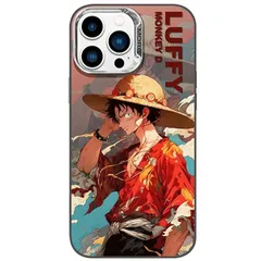 人気 iPhone 14 Pro Max 用 ケース ワンピース iphone 用 保護カバー キャラクター おしゃれ アニメ スマホケース バンパー レンズ保護 ワイヤレス充電対応 アイフォン14ProMax 用 A
