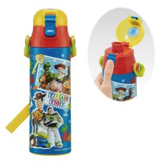 스케이터(Skater) 어린이용 스테인리스 물통 직음 580ml 디즈니 토이·스토리 24 아이 친화적인 경량 타입 소년 보냉 전용 waterbottle 스포츠 병 귀여운 키즈 아이 아이 물병 SDC6 [직음 580mL]