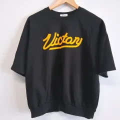 ジュンスタース ブラック Victory 半袖 スウェット free
