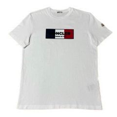新品同様☆最新 モンクレール Tシャツ ホワイト L 国内正規品 5S368 