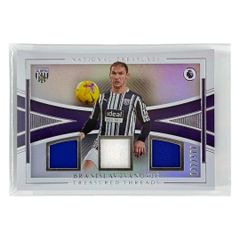PANINI 축구 카드 CHRONICLES NATIONAL TREASURES BRANISLAV IVANOVIC WEST BROMWICH ALBION /500 #TT-BI 송료 무료 중고 IT1