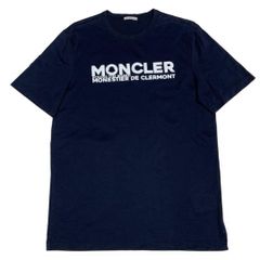 未使用級✨】モンクレール Tシャツ カットソー クルーネック ロゴ