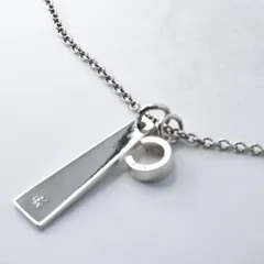 【新品仕上げ】Calvin Klein プレート ネックレス 46cm silver925 カルバン・クラインのサムネイル