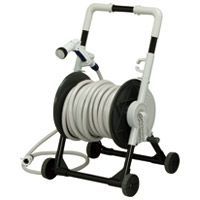 三洋化成 ロゼットリール ホワイト RR4-ST20W 散水ホースリール 白色 