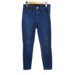 セオリー Theory × J BRAND ミッドライズ スキニー デニム ジーンズ 25 ネイビー 紺 /FT30のサムネイル