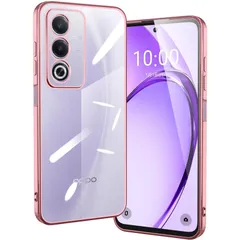 OPPO A3 5g ケース クリア おっぽ スマホ オッポ A3 カバー 耐衝撃 スマホケース tpu かわいい おしゃれ 可愛い（ローズゴールド）のサムネイル