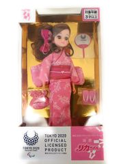 신품 타카라 토미 (TAKARA TOMY) 리카 찬 유카타 도쿄 2020 패럴림픽 엠블럼