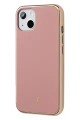 salisty スマホケース iPhone 13 対応 耐衝撃 マットカラー (ミスティピンク)のサムネイル