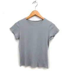 ヨーガンレール JURGEN LEHL ボートネック カットソー Tシャツ コットン 綿 クロップド 半袖 M グレー /NT28のサムネイル