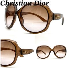 Christian Dior ディオール サングラス Glossy1 ブラウン - メルカリ