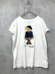POLO RALPH LAUREN ポロ ラルフローレン キッズ 女の子 ポロベア 半袖 Tシャツ size160/白 ■◆ レディースのサムネイル