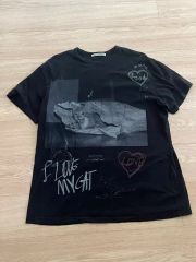 COUDRE CD-149 ハートプリントTシャツ ブラック系 レディース - メルカリ