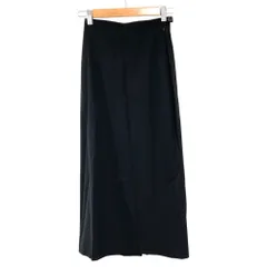 美品 THE ROW ザロウ Matias Pencil Skirt In Wool Blend ロングペンシルスカート 5485W 1973 サイズ0 ブラック レディース 古着 中古 USEDのサムネイル
