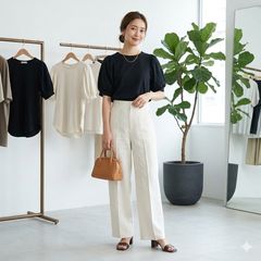 パラシュートパンツ セブンテンバイミホカワヒト - メルカリ