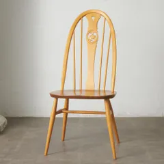 Ercol スワンバック チェア アーコール ヴィンテージ 椅子 ダイニングチェア ウィンザーチェア サイドチェア 無垢材 ビンテージ 88475のサムネイル