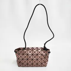 BAO BAO ISSEY MIYAKE LOOP METALLIC 保証書付き BB43-AG571-44 ショルダーバッグ ブラウン レディース バオバオイッセイミヤケ【中古】6-0526G♪のサムネイル