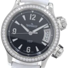 ジャガー・ルクルト JAEGER-LECOULTRE 148.8.37 マスター コンプレッサー レディ ダイヤベゼル デイト 自動巻き レディース 良品 _962476のサムネイル