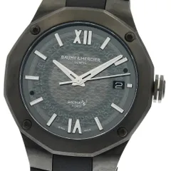 ボーム&メルシェ Baume & Mercier M0A10617/65900 リビエラ ボーマティック デイト 自動巻き メンズ 美品 箱・保証書付き_962847のサムネイル