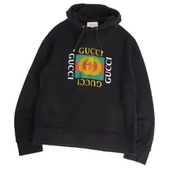 美品 グッチ GUCCI パーカー フーディー スウェット ヴィンテージ加工 オのサムネイル