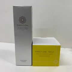 W2211 パーフェクトワン 薬用SPホワイトニングローション 120ml / フォーカス スムースクレンジングバーム 75g 計2点セット【赤字覚悟】のサムネイル