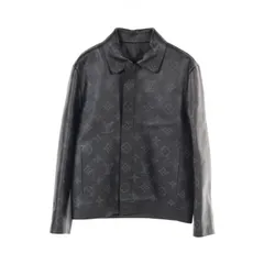 LOUIS VUITTON ルイ・ヴィトン モノグラムシャドウ 革ジャンのサムネイル