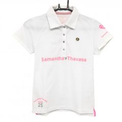 Samantha Thavasa ポロシャツ ホワイト - メルカリ