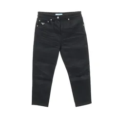 プラダ PRADA デニムパンツ BK コットン ブラックデニム レディース Used Aのサムネイル