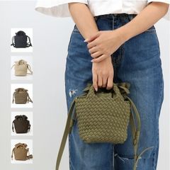 最終お値下げ【美品】MARREA 編み込みデザイン ハンドバッグ ベージュ