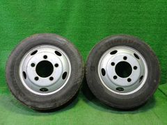A344 195/75R15 ブリヂストン 2本 ホイール付 ダイナ - メルカリ