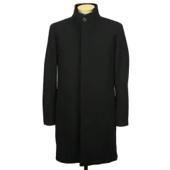 15436 Theory 正規品 ウールブレンド シングル コート 95 メンズ アウター ブランド古着のサムネイル