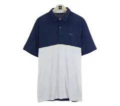 17594 DAKS 接触冷感 半袖 カラーTシャツ 110 メンズ カジュアル Tシャツ ブランド古着のサムネイル