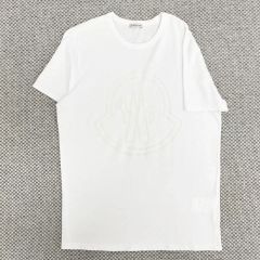 極美品〕モンクレール デカワッペン 白 Tシャツ XS 国内正規品 5S319 