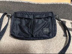 未使用級✨ポーター PORTER タンカー リュック バックパック 巾着 黒