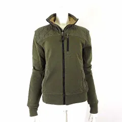 ポロ ラルフローレン POLO RALPH LAUREN ジャケット トラックジャケット キルティング スウエット ドッキング ジップアップ L カーキ 国内正規品のサムネイル
